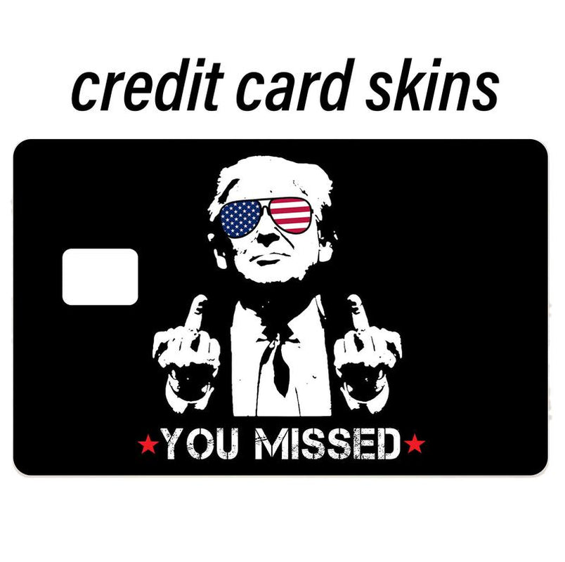 Trump President 45 47 Sticker Donald Trump Card Skins Waterproof Debit Credit Skin Cover Trump 2024 Maga Card Cover - Decorative Credit Card Skin for Christmas