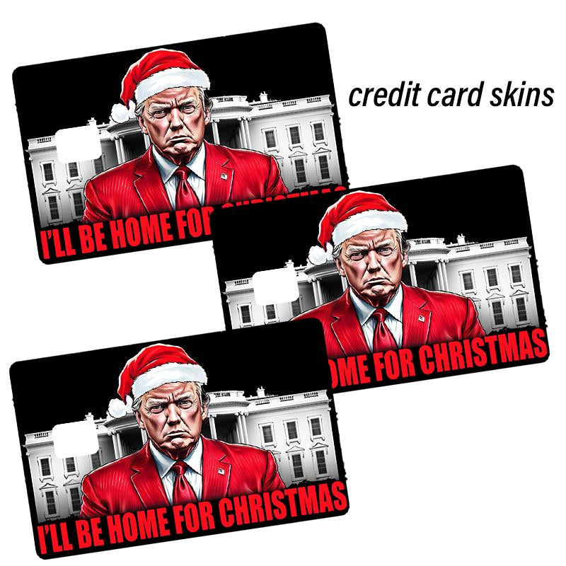 Trump President 45 47 Sticker Donald Trump Card Skins Waterproof Debit Credit Skin Cover Trump 2024 Maga Card Cover - Decorative Credit Card Skin for Christmas